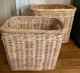 Large Nesting Laundry Baskets And Assorted Supplies