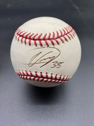 Rockies Ubaldo Jimenez #38 Signed Baseball