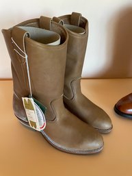 Two New Pairs Of Mens Oil Resistant Boots