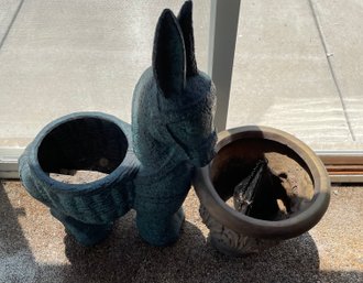 Burro Flower Pot And More!