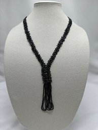 (2) Vintage Lace Bead Necklaces