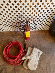 Welding Torch With Extra Tubing