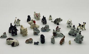 Menagerie Of Adorable Dog Figurines