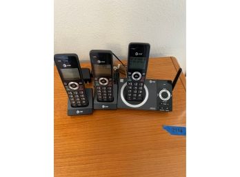 Set Of AT&T Cordless Phones