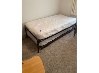 Metal Trundle Twin Bed