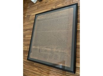Replica Of Declaration Of Independence