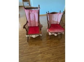 Two Vintage Chair Restoration Project