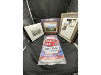 Dales Pale Ale & Assorted Art And Frames