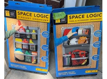 Space Logic Multipocket Garage Wall Organizers