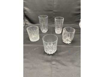 Assorted Ornate Cocktail Glasses