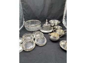 Assorted Silver Plate Serving Ware