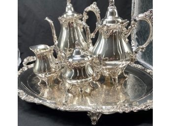 Wallace Silverplate Coffee And Tea Service