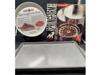 New Bakeware Springform Pans And ECKO Pans