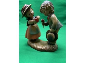 ANRI Wooden Figurine 'Courting'
