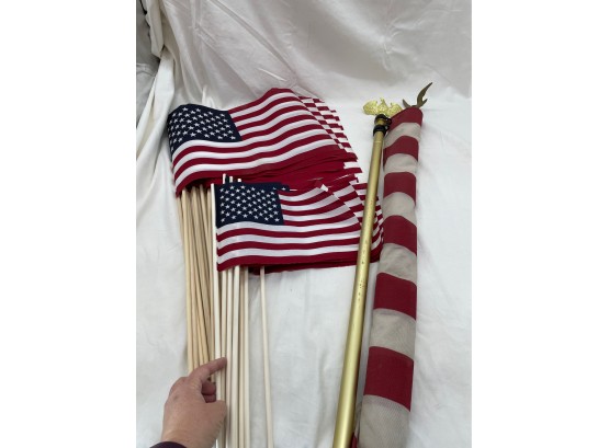 Assorted United States Flags