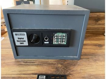 Small Gordon Digital Safe Lock Has Been Drilled