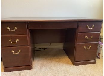 Wood Desk, 59' X 29.5'