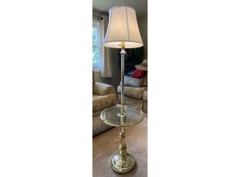 Table Lamp And Decorative Urn