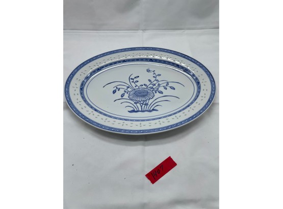 Blue & White Serving Platters (matches Item 1403)