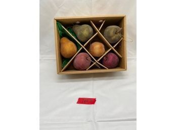 Assorted Fruit Holiday Ornaments