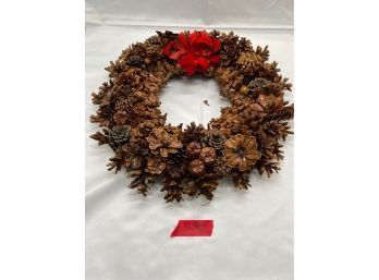 Pinecone Christmas Wreath