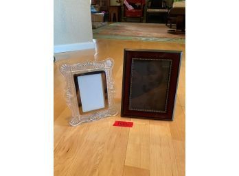 Three Picture Frames (two Are Waterford)