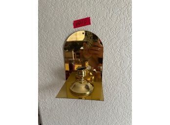 Brass Wall Sconce Candle Holders