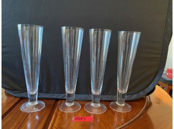 Traditional Pilsner Glasses, 10' Tall