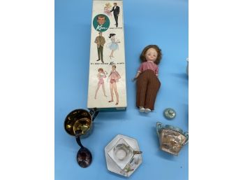 Vintage Doll And Children's China Assortment