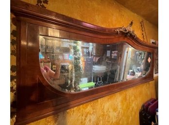 Antique Bar Back Mirror