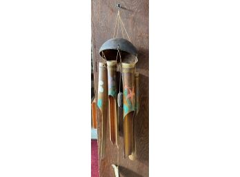 Bamboo Chimes And Wooden Rolling Massagers