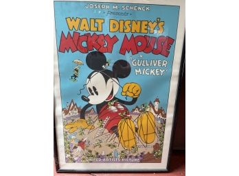 Framed Walt Disney Poster Set