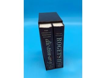 Boxed Set Dictionary And Thesaurus