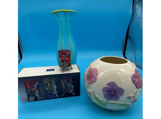 Lenox Decor Vase And Votives