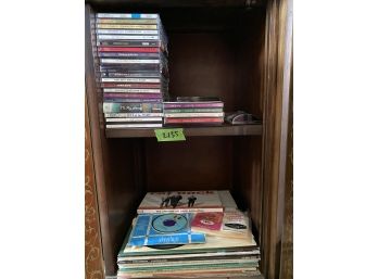 Assorted CDs And Vinyl