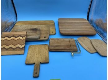 Assorted Wood Cutting Boards