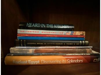 Assorted Travel And Colorado History Books