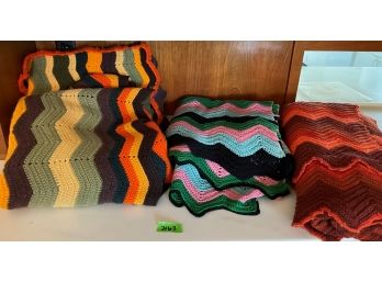 3 Crochet Afghans