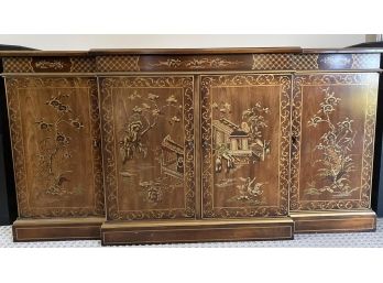 Asian Style Entertainment Cabinet