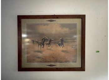 2 Pieces Of Art Featuring Horses
