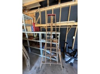80' Wooden Ladder