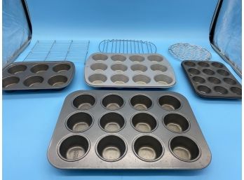 Muffin Pans And Cooling Racks