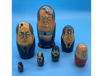 Nesting Russian Leaders Doll