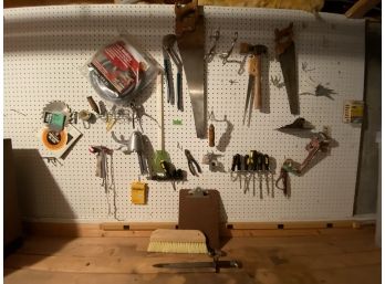 Wall Of Hand Tools