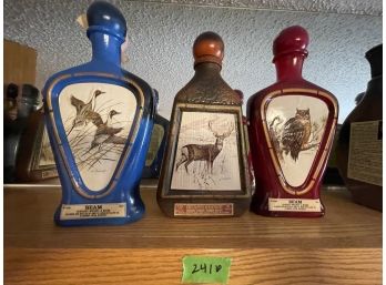 Jim Beam Collectors Bottle Set #2