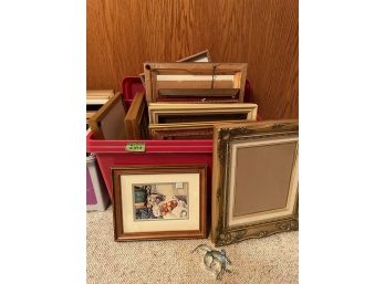 Lot Of Large Picture Frames.
