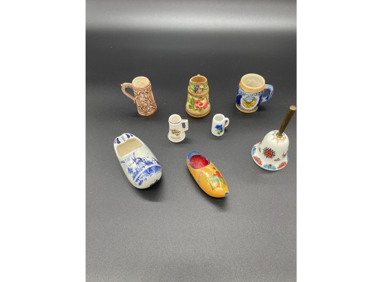 Mini Stein And Clog Figurines And Other Collectibles