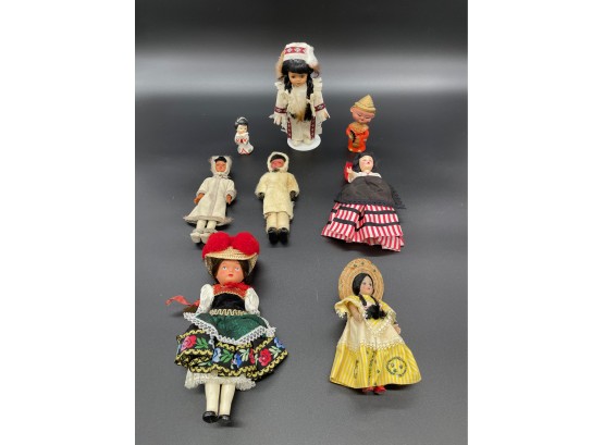 Native American Dolls And Asian Dolls