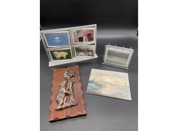 Desk Top Picture Frames, Painting On Balsa Wood