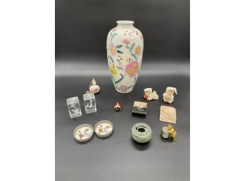 Large Vase, Laser 3D Figurines, Ashtray, Cat Clock